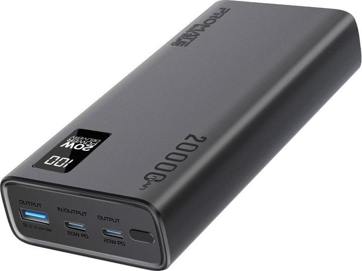 ProMate Bolt-20PD Powerbank 20000mAh (20000 mAh, 20 W, 74 Wh)