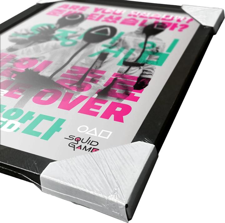 Immagine prodotto Squid Game Poster Incorniciato (40 x 30 cm)