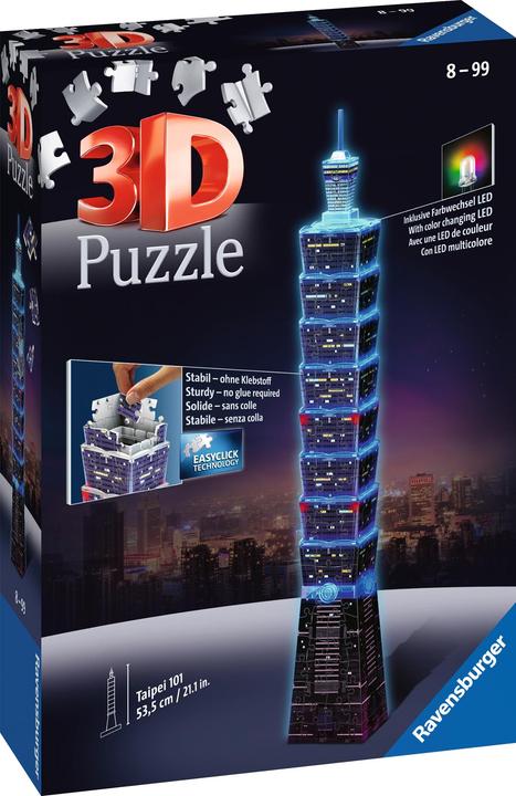 Produktbild Ravensburger 3D 216 Stk. - Taipeh (216 Teile)