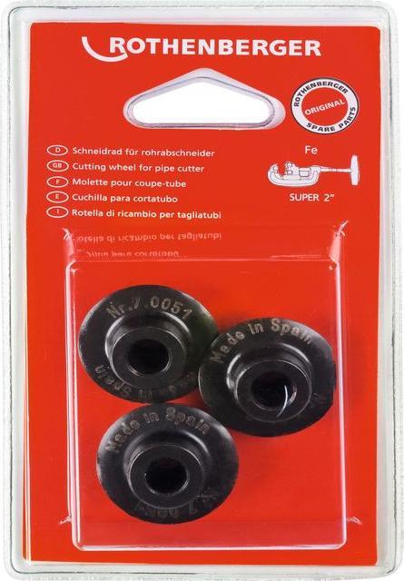 Produktbild Rothenberger Ersatzschneidrad Schneidrad-Ø 31,5 mm Schnitttiefe 6 mm hochlegiertem, gehärtetem Stahl (Schneiderad)