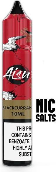 Actual product image Aisu Blackcurrant - 10ml / 10mg Salt