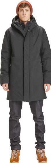 Produktbild KnowledgeCotton Apparel CLIMATE SHELL™ jacket - GRS/Vegan 1300 Black Jet S (S)