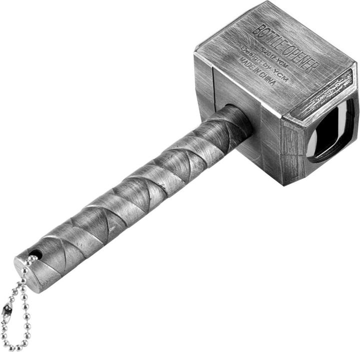 Actual product image JTI Bottle opener, Mjölnir - Silver (Bottle opener)