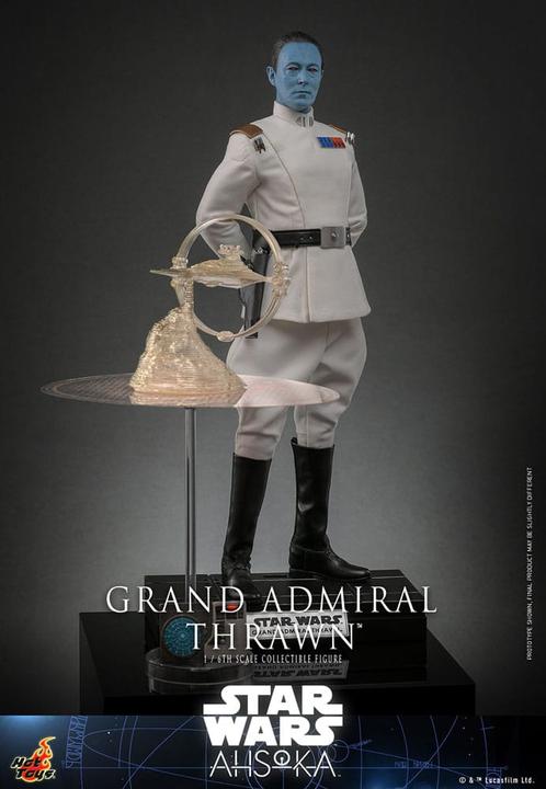 Actual product image Hot Toys Star Wars: Ahsoka Action Figure 1/6 Grand Admiral Thrawn 32 cm