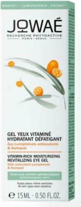 Image du produit Jowae Gel vitaminé riche hydratant revitalisant pour les yeux 15 ml (Gel pour le soin des yeux, 15 ml, Journée)