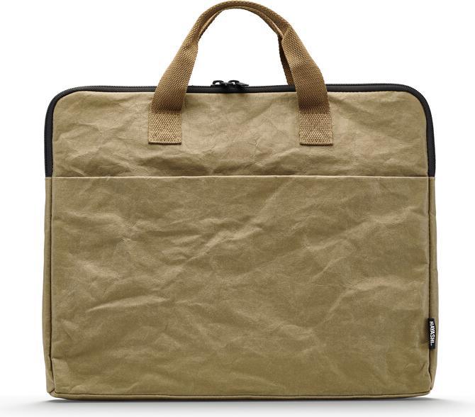 Hayashi-UK Laptop Notebook Tablet Tasche, vegan Paper Leather (15")