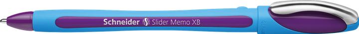 Actual product image Schneider Ballpoint pen Slider Memo (Violet, Blue, 1 x)