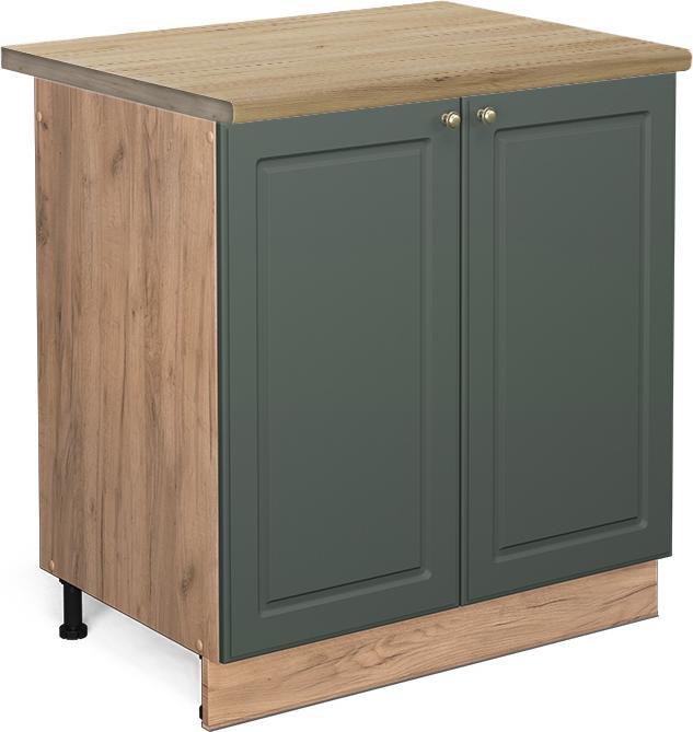 Goldkraft Eiche, Grün, Grün-Gold Landhaus