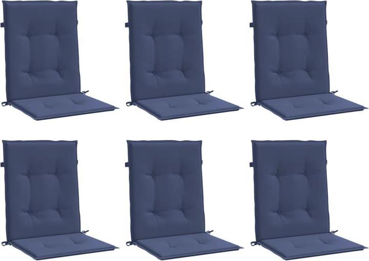 Produktbild vidaXL Gartenstuhlauflage für Niedriglehner (100 x 50 cm)