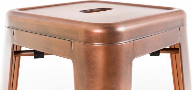 Actual product image CLP Joshua bar stool, copper