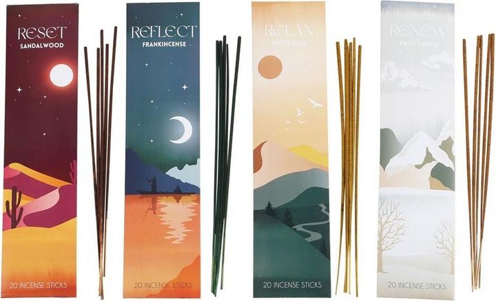 Something Different Meditation Collection Incense Sticks Set (Pack of 80)