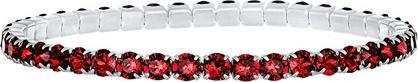 Immagine prodotto Crystalp Elastic Tennis Bracelet With Red Crystals Aura 22270.Sca.E