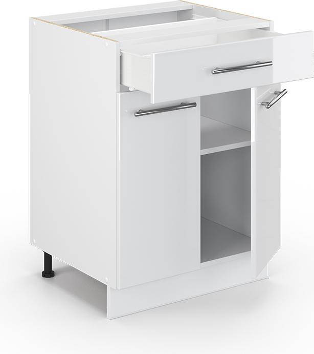 Produktbild Vicco Fame-Line mit Schublade, AP Marmor (60 x 60 x 81.5 cm)