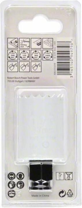 Image du produit Bosch Professional Zubehör Scie cloche Progressor for Wood and Metal, 37 mm (37 millimètres)