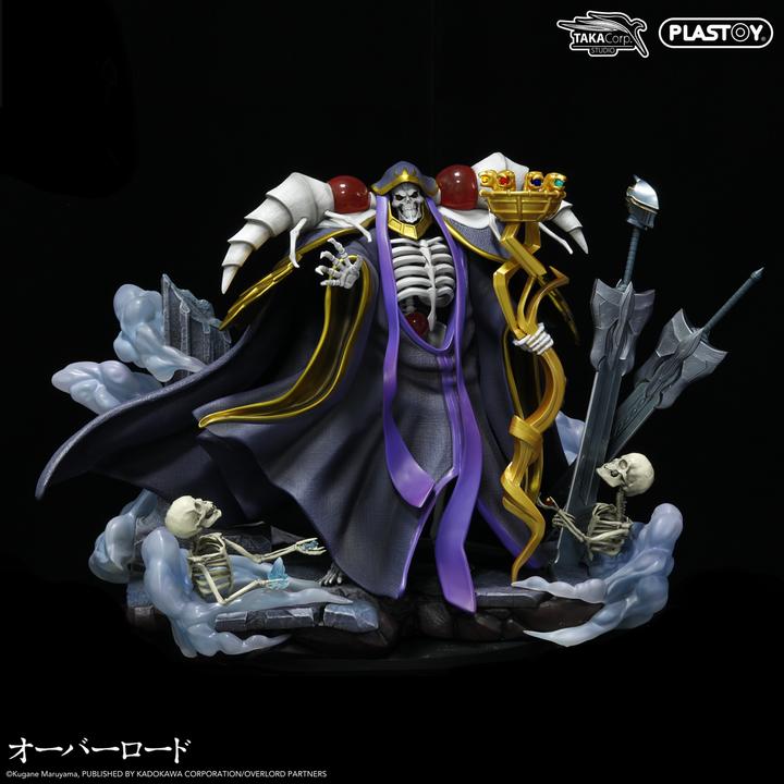 Actual product image Taka Corp Overlord Statue Ainz Ooal Gown 40 cm
