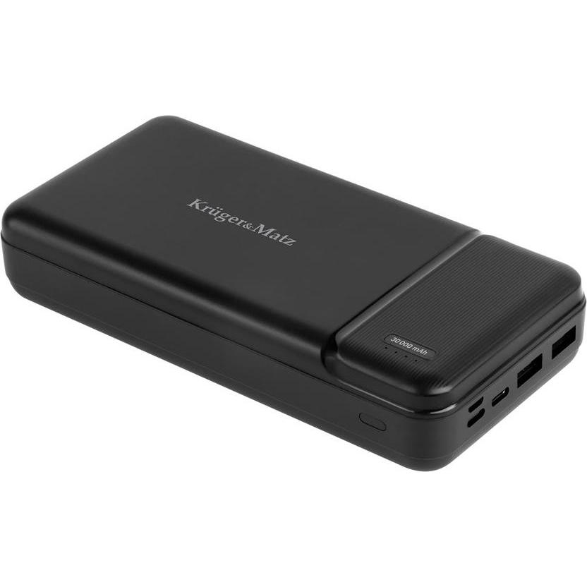 Krüger&Matz POWERBANK 30000 mAh Li-pol (30000 mAh), Powerbank