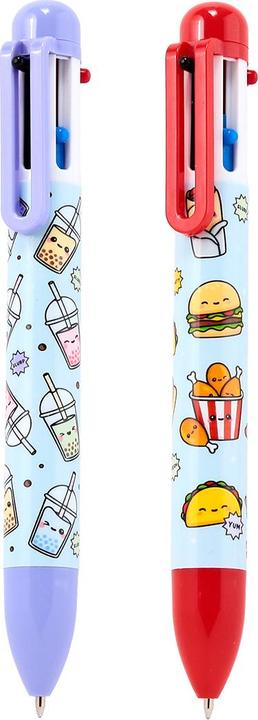 Image du produit Sombo Stylo à bille Foodiemals 6 couleurs ass. (36x)