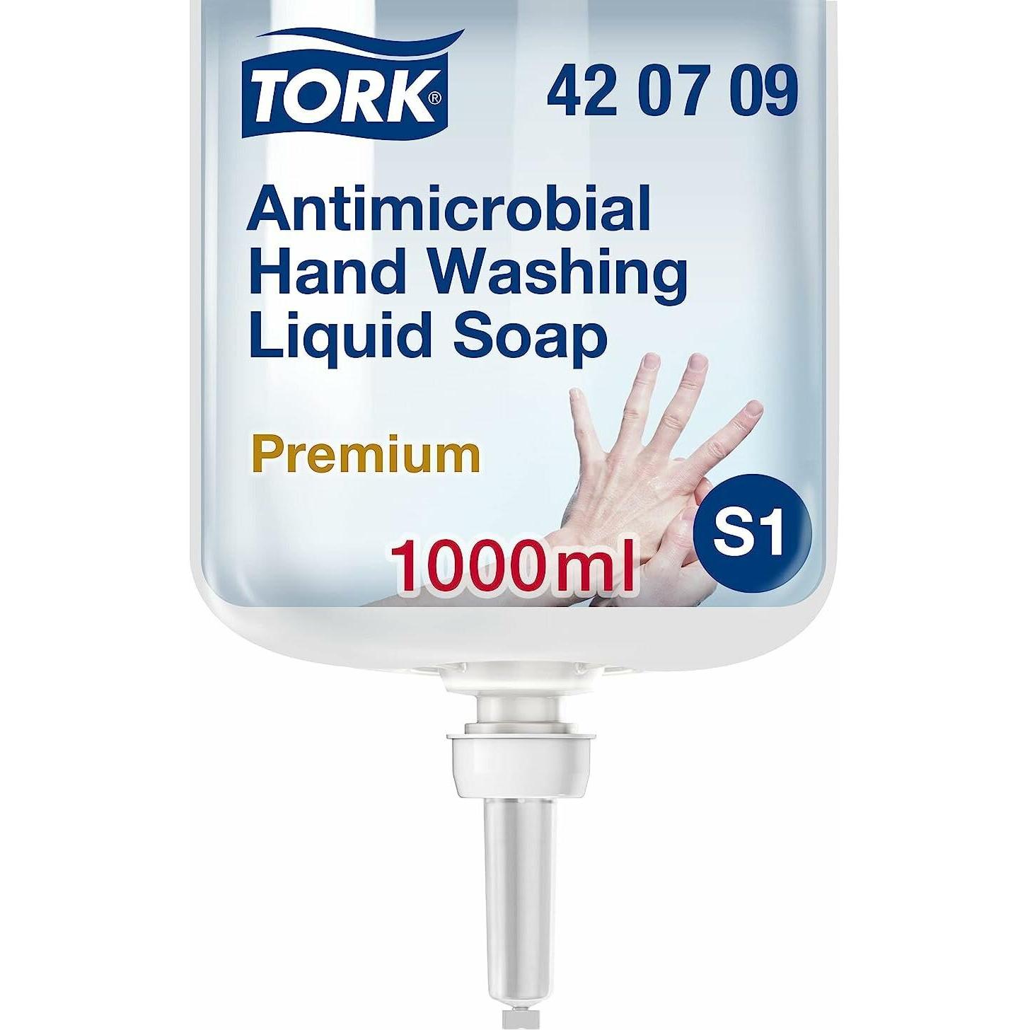 Tork, Sapone mani, 420709 Sapone liquido 1000 ml 1 pz. (Sapone liquido, 1000 ml)