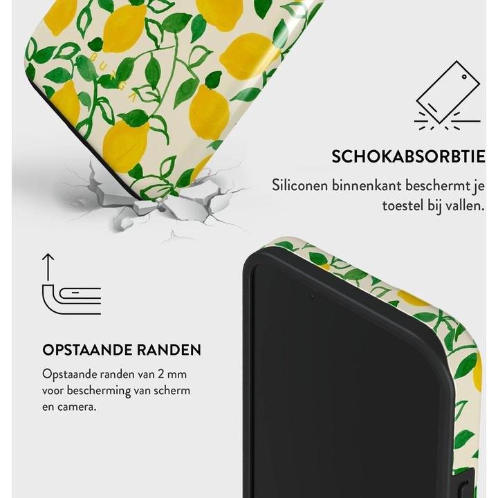 Actual product image Burga Tough MagSafe Case Apple iPhone 15 - Capri (Apple iPhone 15)