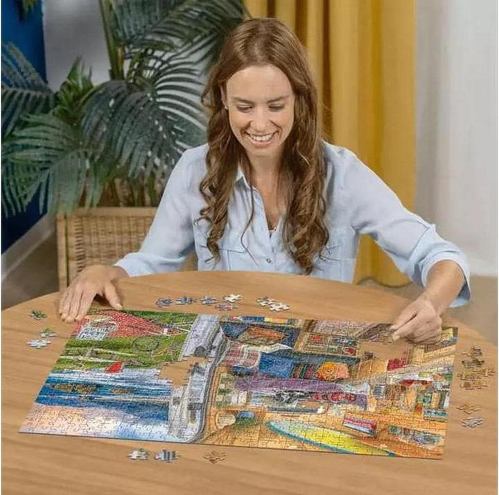 Produktbild Ravensburger Puzzle Blick aus dem Wohnwagen XXL 500 Teile (500 Teile)