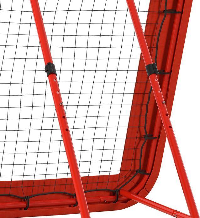 Actual product image Swisshandel24 Rebounder für Fussball, klappbar Fussball Rebounder mit Schutzrand, Heringe