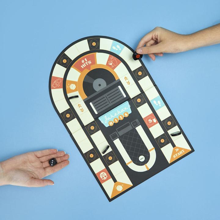Actual product image Balvi Board game JUKEBOX HITS Goose game