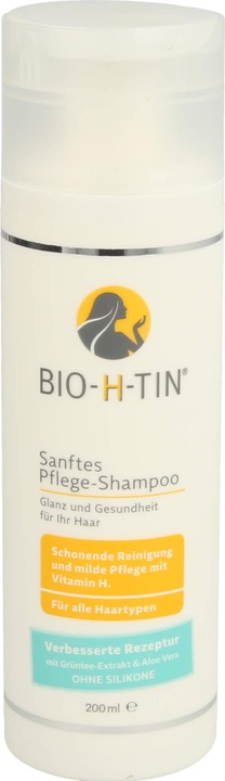 Actual product image Bio-H-Tin Gentle Care Shampoo, 200 ml Shampoo (200 ml, Liquid shampoo)