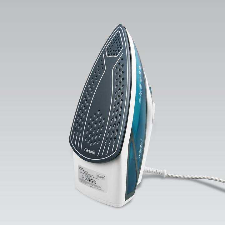 Actual product image Maestro Dampfbügeleisen MR-304C 2200W Weiss Blau (2200 W)