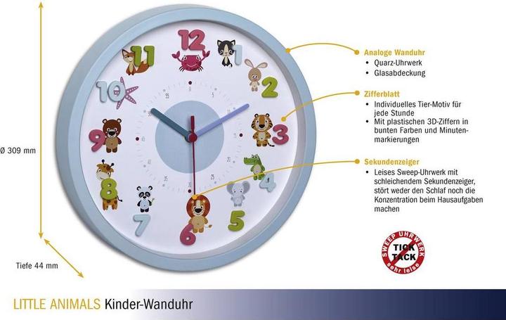 Produktbild TFA Wanduhr (30.90 cm)