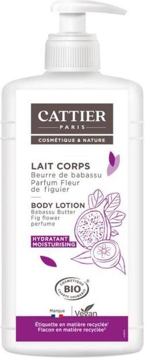 Actual product image Cattier Body Care Moisturising Body Lotion 500 ml (Body lotion, 500 ml)