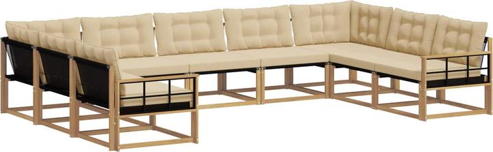 Beige, Braun, Weiss