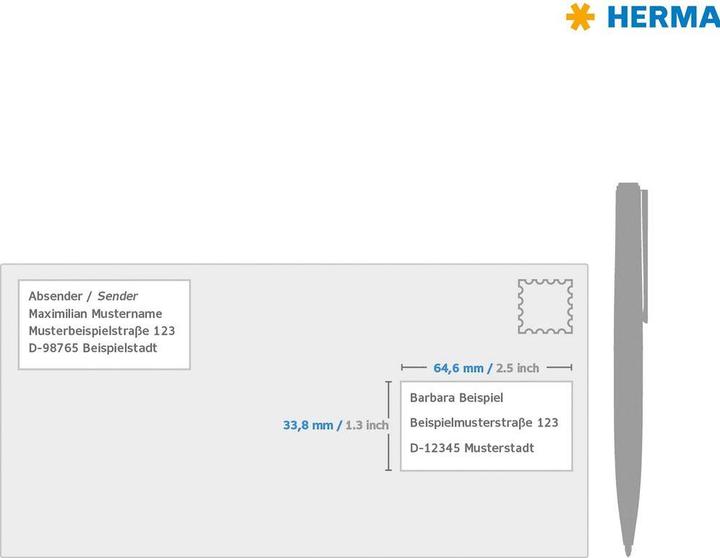 Immagine prodotto HERMA Etichette universali A4