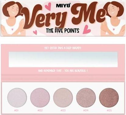 Actual product image MIYO The Five Points Very Me Eyeshadow Palette 08 6.5G (08)