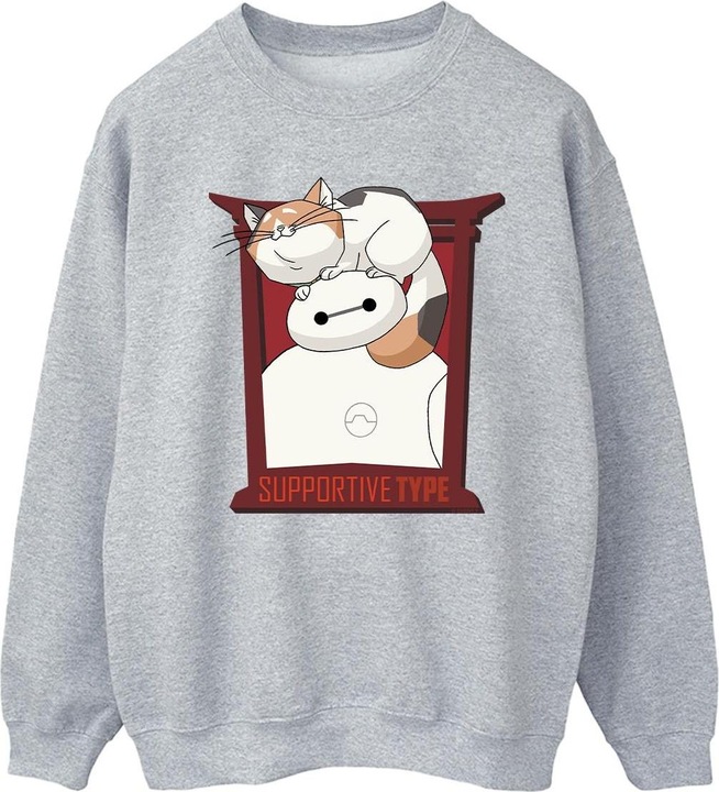 Immagine prodotto Disney Big Hero 6 Baymax Frame Support Felpa Uomo (S)