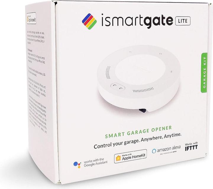 Image du produit Ismartgate Standard Lite Garage wirelss WLAN remote control for Apple HomeKit Google Assistant Amazo