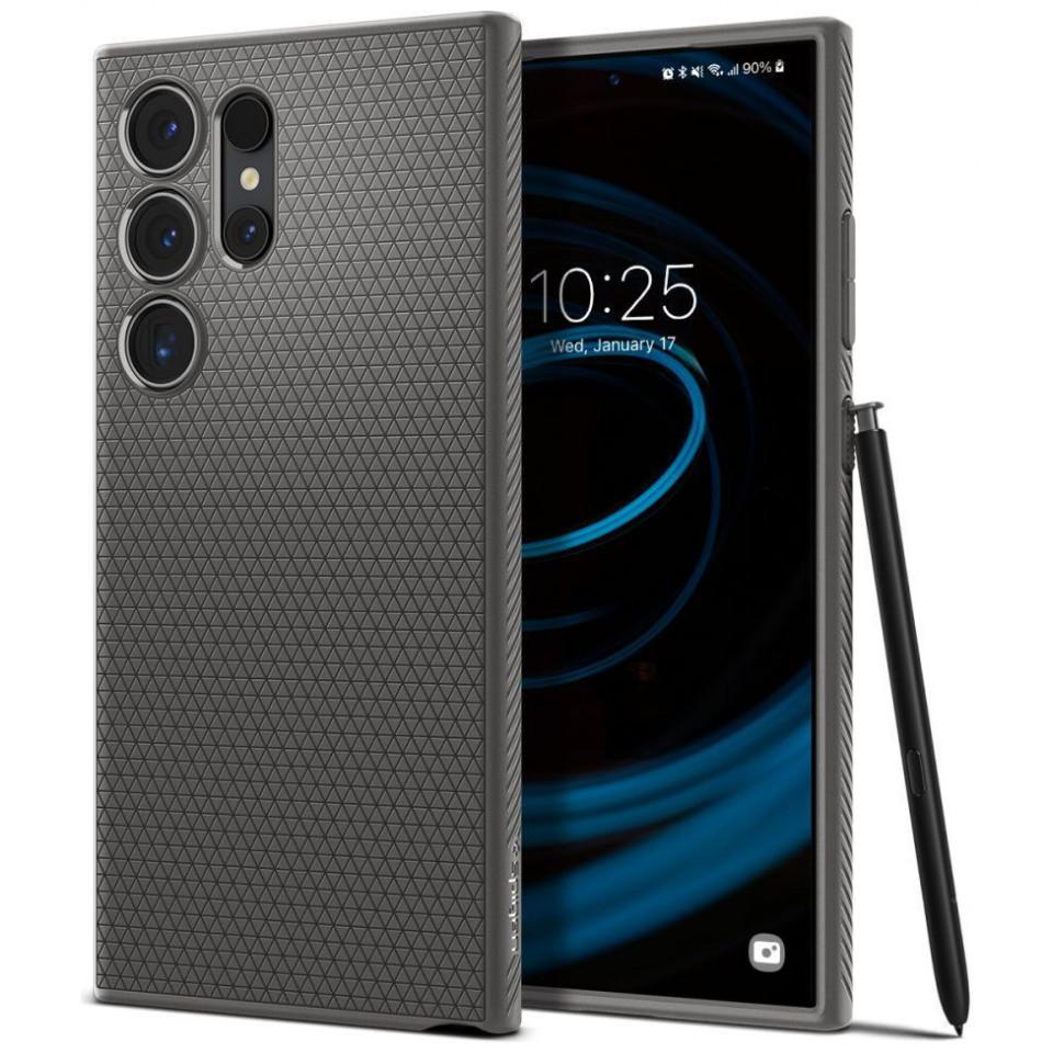 Thumbnail - Spigen Liquid Air S928 szary/marble grey ACS07448 (Samsung Galaxy S24 Ultra), Smartphone Hülle, Grau