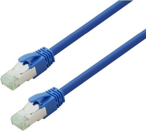 Produktbild Nambo Patchkabel S/FTP Cat 6a High Quality T138 GHMT ISO/IEC blau 15.0m (UTP, CAT6a, 15 m)