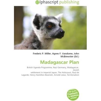 Madagascar Plan, Fachbücher von Agnes F. Vandome, Frederic P. Miller, John McBrewster