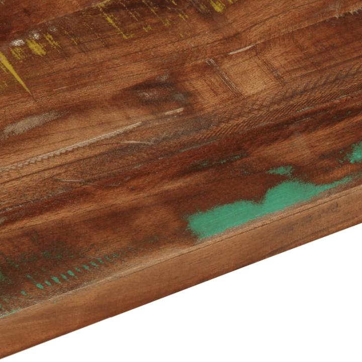 Productafbeelding VidaXL Tafelblad massief hout houten blad eettafel salontafel 90x70x1,5cm teruggewonnen hout