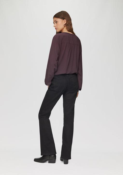 Immagine prodotto s.Oliver Bluse Fliessende Viskose-Bluse mit Raffung (34)