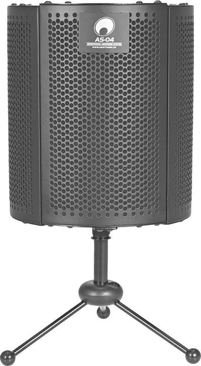 Produktbild Omnitronic AS-04 Tisch-Mikrofon-Absorbersystem, faltbar inkl. Tripod