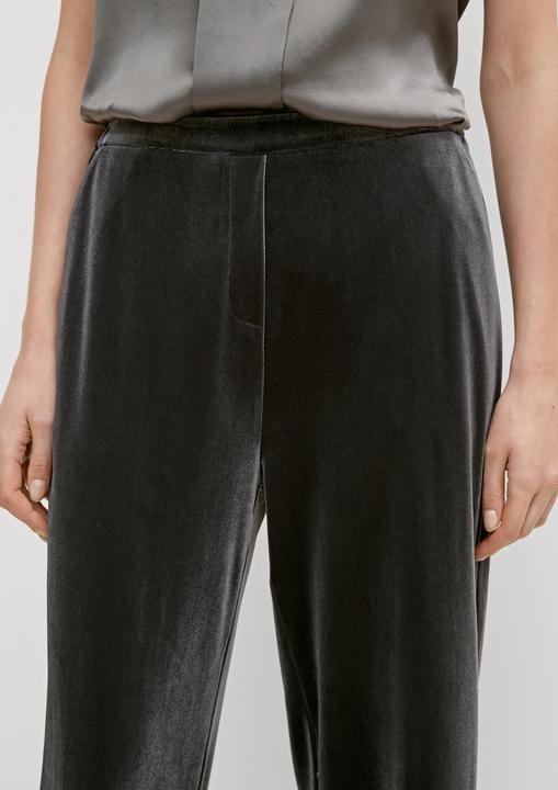 Produktbild Comma Hose Regular: Hose aus Samt (34)