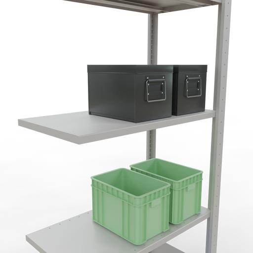 Image du produit Schulte Lagertechnik Système enfichable Élément suivant MULTIplus150 avec traverse de longueur