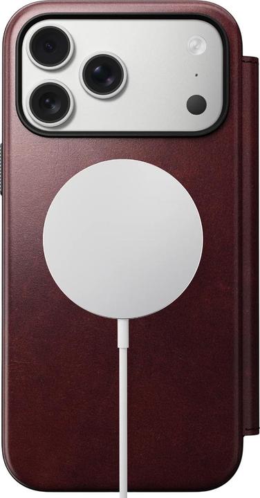 Immagine prodotto Nomad Modern Leather Folio - Lederhülle für iPhone Max, Horween-Leder (Apple iPhone 17 Pro Max)