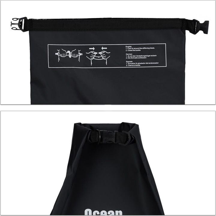 Immagine prodotto Relaxdays Zaino impermeabile Ocean Pack 30L (30 l)