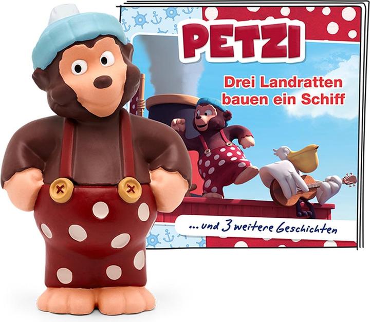 Produktbild Tonies Petzi Drei Landratten bauen ein Schiff (Deutsch)