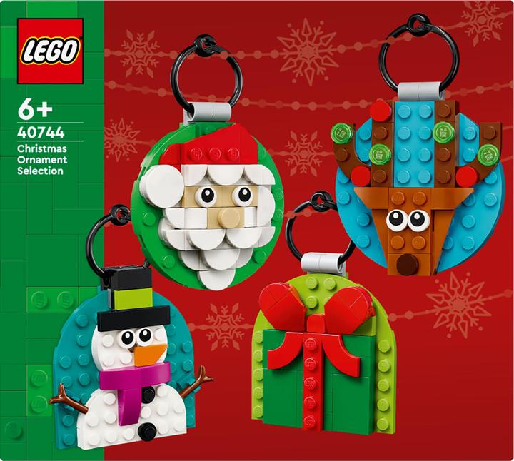 Produktbild LEGO Verschiedene Christbaumanhänger (40744, LEGO Iconic)
