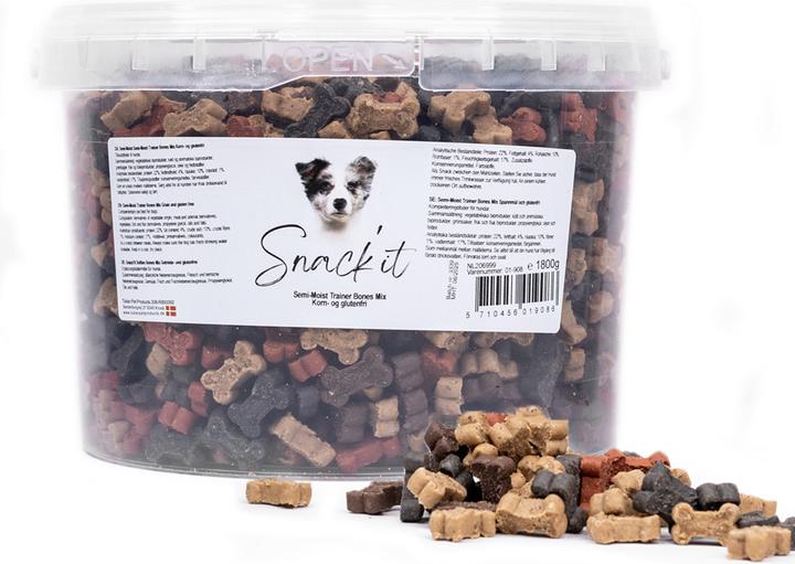 Produktbild Yaki Snack'it - Semi-Moist Bones Mix 1,8kg - (01-908) (1 Stk., 1800 g)