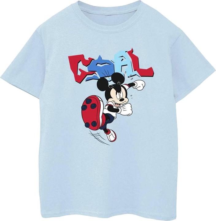 Immagine prodotto Disney Mickey Mouse Goal Striker Pose Maglietta Donna (L)
