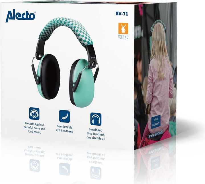 Productafbeelding Alecto BV-71 Gehoorbescherming baby en kinderen (1 x)